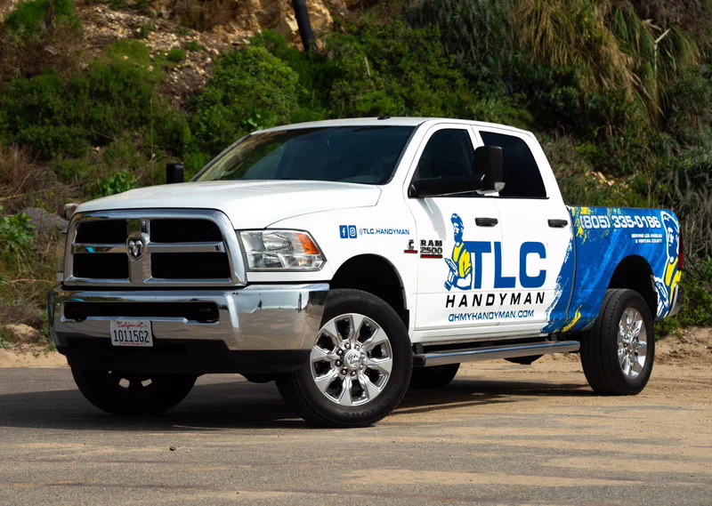 TLC Handyman vehicle wrap