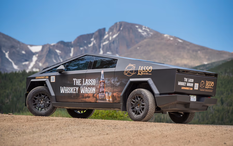 Lasso Whiskey Cybertruck